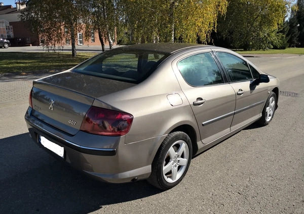 Peugeot 407 cena 14600 przebieg: 220000, rok produkcji 2005 z Mielec małe 56